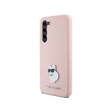 Husa pentru Samsung Galaxy S23+ S916, Karl Lagerfeld, Silicone Choupette Metal