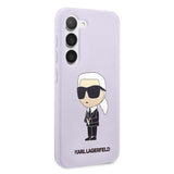 Husa pentru Samsung Galaxy S23+ S916, Karl Lagerfeld, Silicone Ikonik Karl