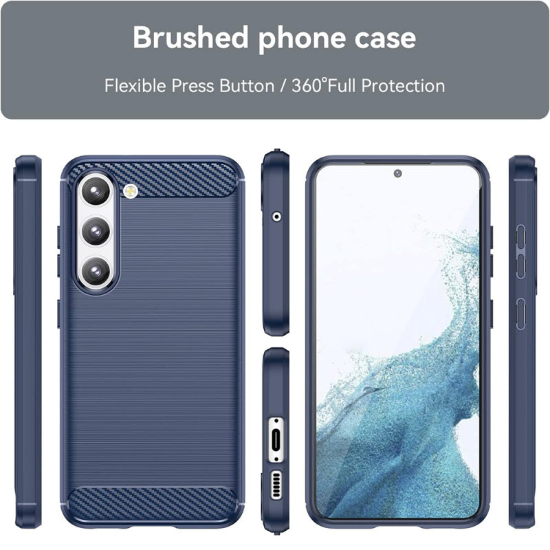 Husa pentru Samsung Galaxy S23+ S916, Techsuit, Carbon