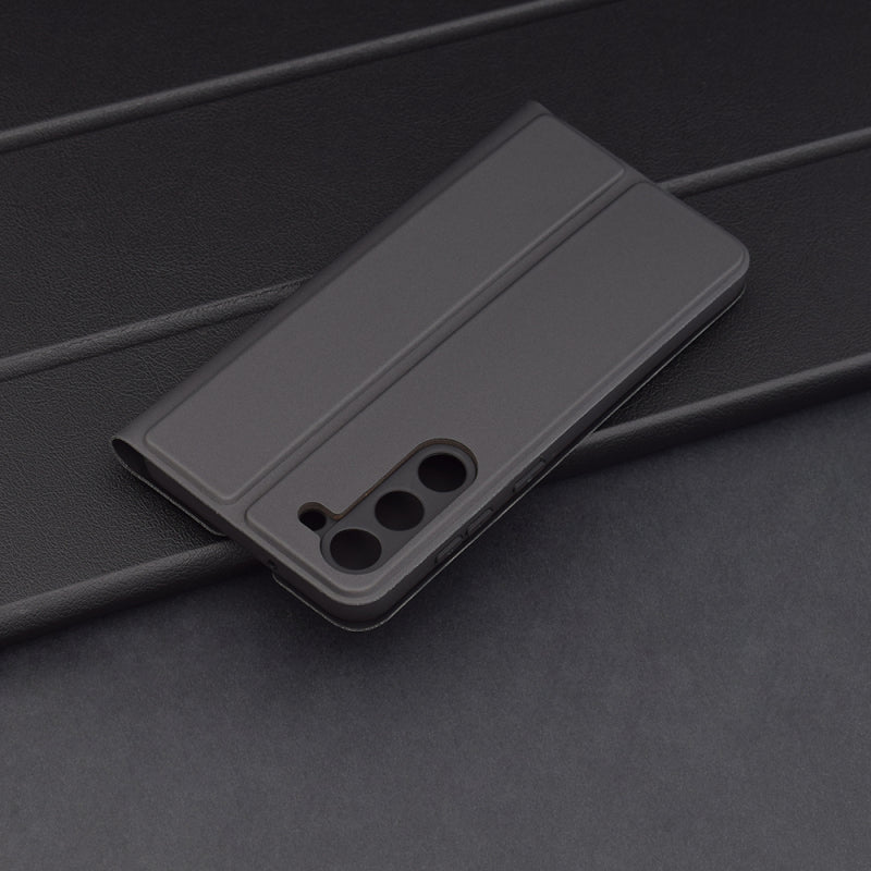 Husa pentru Samsung Galaxy S23+ S916, Techsuit, Magskin Book, Neagra