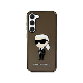 Husa pentru Samsung Galaxy S23 S911, Karl Lagerfeld, Ikonik Karl - Neagra - NotebookGsm