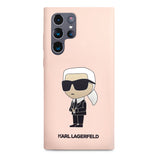 Husa pentru Samsung Galaxy S23 Ultra S918, Karl Lagerfeld, Silicone Ikonik Karl