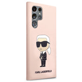 Husa pentru Samsung Galaxy S23 Ultra S918, Karl Lagerfeld, Silicone Ikonik Karl