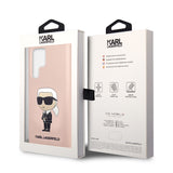 Husa pentru Samsung Galaxy S23 Ultra S918, Karl Lagerfeld, Silicone Ikonik Karl