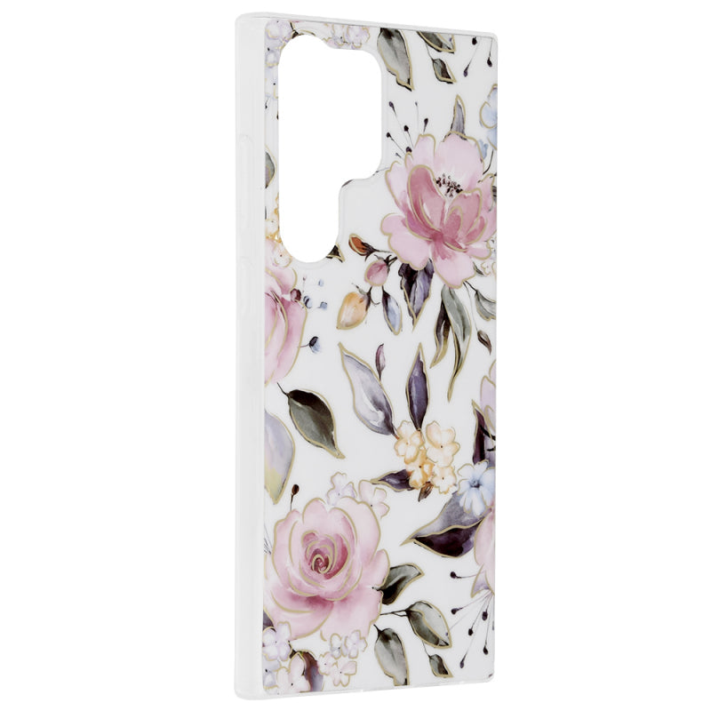 Husa pentru Samsung Galaxy S23 Ultra S918, Techsuit, Marble