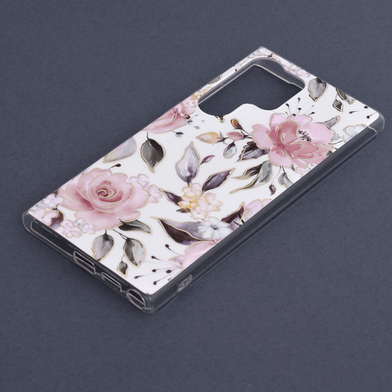 Husa pentru Samsung Galaxy S23 Ultra S918, Techsuit, Marble