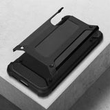 Husa pentru Samsung Galaxy S24 FE S721, Techsuit, Hybrid Armor, Neagra