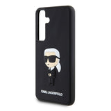 Husa pentru Samsung Galaxy S24+ S926, Karl Lagerfeld, 3D Rubber Ikonik Karl