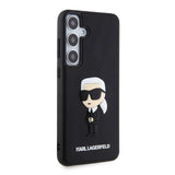 Husa pentru Samsung Galaxy S24+ S926, Karl Lagerfeld, 3D Rubber Ikonik Karl