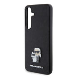 Husa pentru Samsung Galaxy S24+ S926, Karl Lagerfeld, Saffiano Karl &amp; Choupette Metal