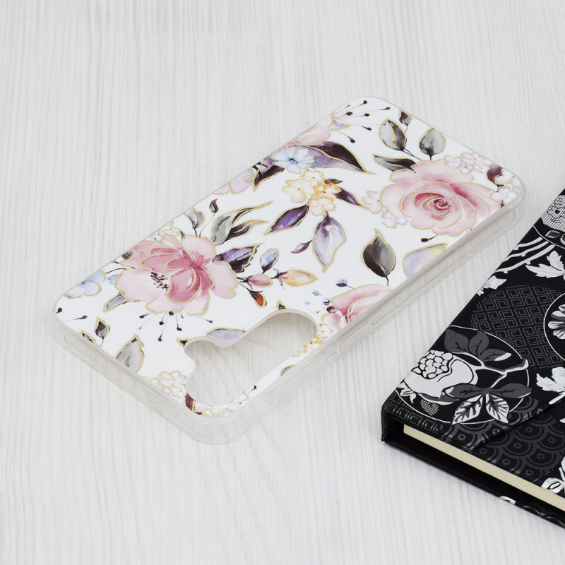 Husa pentru Samsung Galaxy S24+ S926, Techsuit, Marble