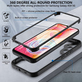 Husa pentru Samsung Galaxy S24 S921, Techsuit, ColorVerse 360, Neagra