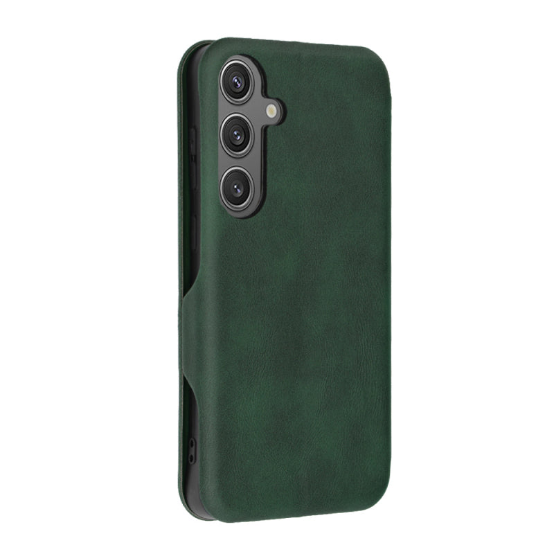 Husa pentru Samsung Galaxy S24 S921, Techsuit, Safe Wallet Plus, Verde