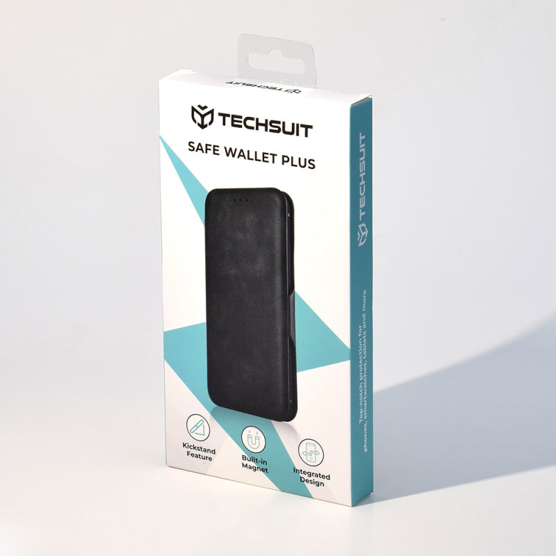 Husa pentru Samsung Galaxy S24 S921, Techsuit, Safe Wallet Plus, Verde