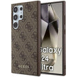 Husa pentru Samsung Galaxy S24 Ultra S928, Guess, 4G Metal Gold Log