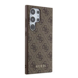 Husa pentru Samsung Galaxy S24 Ultra S928, Guess, 4G Metal Gold Log