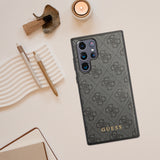 Husa pentru Samsung Galaxy S24 Ultra S928, Guess, 4G Metal Gold Log