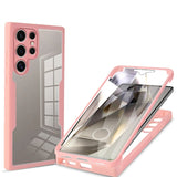 Husa pentru Samsung Galaxy S24 Ultra S928, Techsuit, ColorVerse 360, Roz