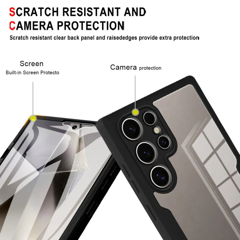 Husa pentru Samsung Galaxy S24 Ultra S928, Techsuit, ColorVerse 360, Roz