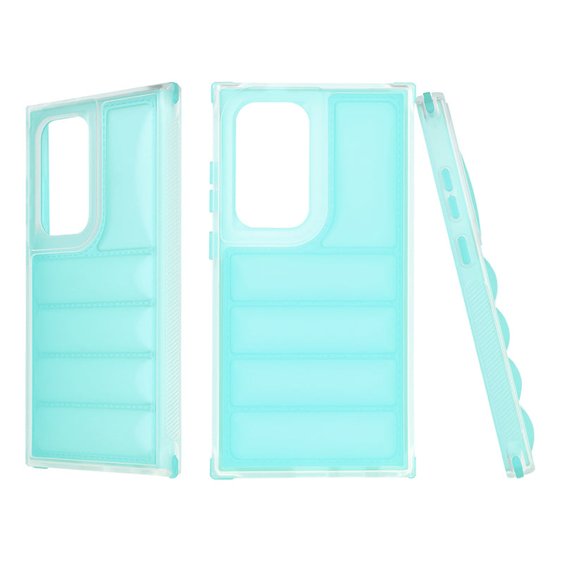 Husa pentru Samsung Galaxy S24 Ultra S928, Techsuit, Wave Shield, Turcoaz