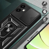 Husa pentru Samsung Galaxy S25 Edge S937, Techsuit, CamShield, Albastra