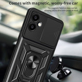 Husa pentru Samsung Galaxy S25 Edge S937, Techsuit, CamShield, Albastra