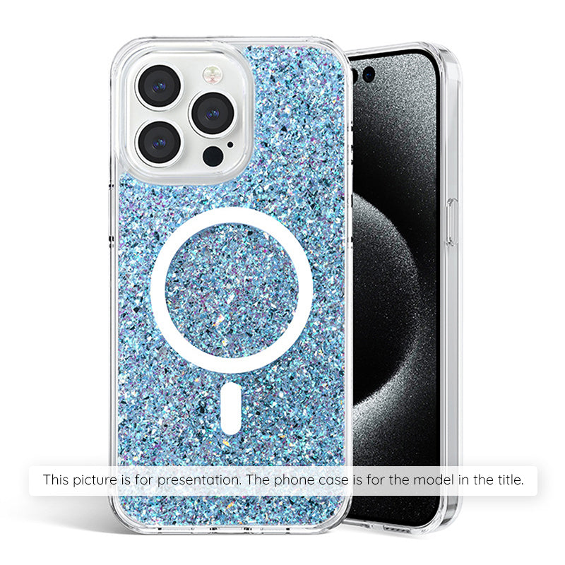 Husa pentru Samsung Galaxy S25+ S936, Techsuit, Sparkly Glitter