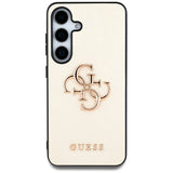 Husa pentru Samsung Galaxy S25 S931, Guess, 4G Grained Big and Classic Logo