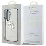 Husa pentru Samsung Galaxy S25 S931, Guess, 4G Grained Big and Classic Logo