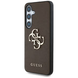 Husa pentru Samsung Galaxy S25 S931, Guess, 4G Grained Big and Classic Log