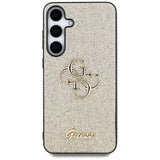 Husa pentru Samsung Galaxy S25 S931, Guess, Glitter Big 4G Script