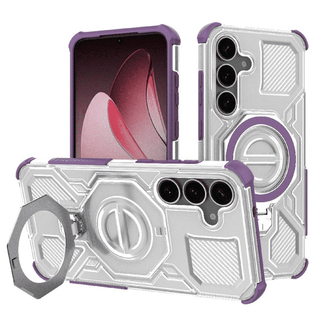 Husa pentru Samsung Galaxy S25 S931, Techsuit, Carbon Shield Pr
