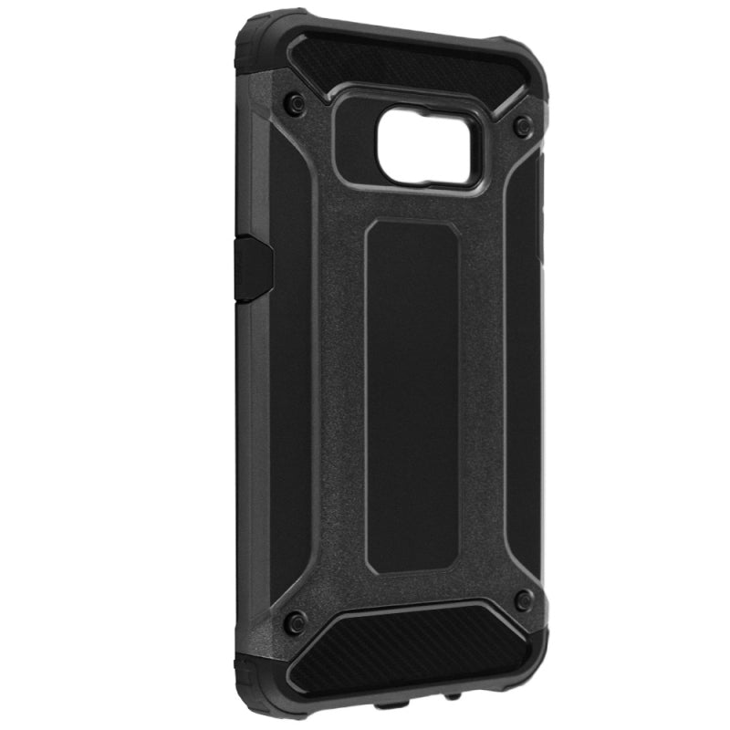 Husa pentru Samsung Galaxy S7 edge G935, Techsuit, Hybrid Armor, Neagra