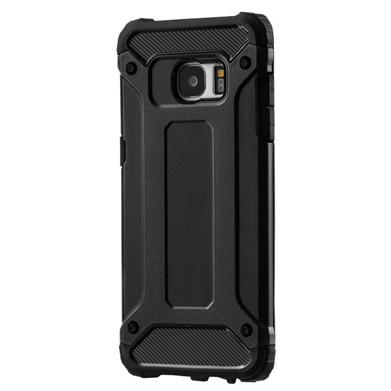 Husa pentru Samsung Galaxy S7 edge G935, Techsuit, Hybrid Armor, Neagra