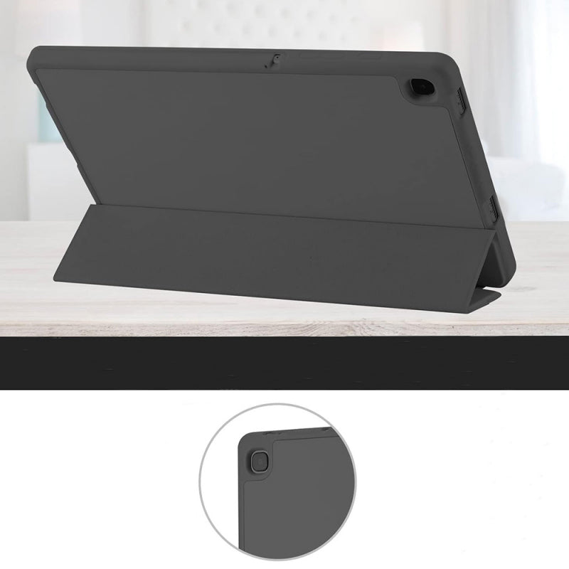 Husa pentru Samsung Galaxy Tab A7 10.4 (2020), Techsuit, Flex Trifold, Gri