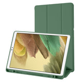 Husa pentru Samsung Galaxy Tab A7 Lite, Techsuit, Flex Trifold, Verde