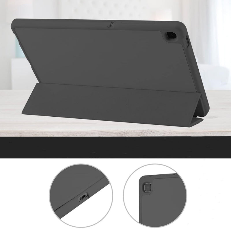Husa pentru Samsung Galaxy Tab A7 Lite, Techsuit, Flex Trifold, Verde