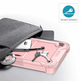 Husa pentru Samsung Galaxy Tab A7 Lite, Techsuit, Rugged TabShell, Neagra