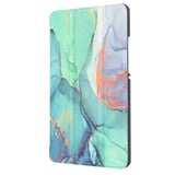 Husa pentru Samsung Galaxy Tab A9, Techsuit, FoldPro Green Time, Multicolor