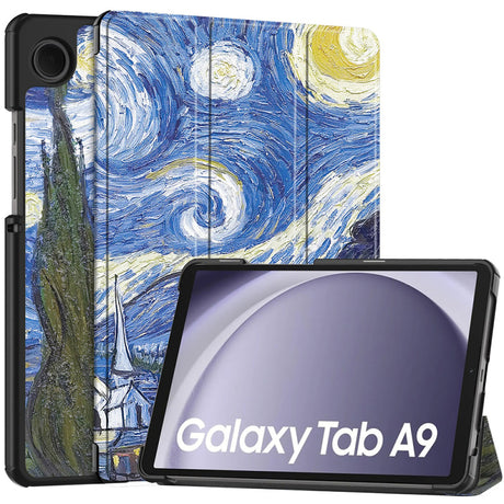 Husa pentru Samsung Galaxy Tab A9, Techsuit, FoldPro Starry Nigh