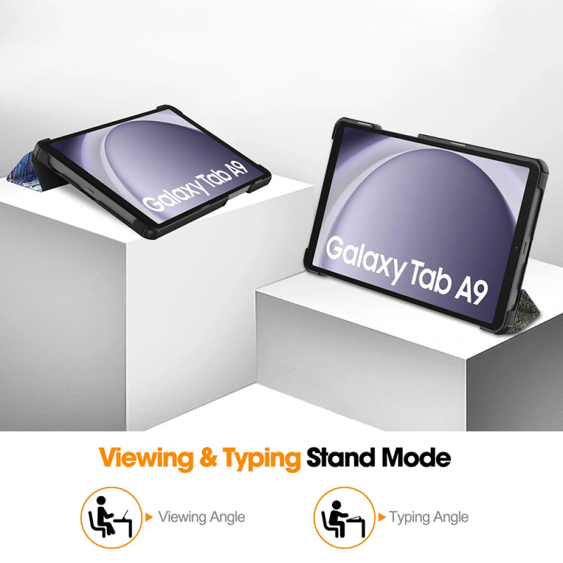 Husa pentru Samsung Galaxy Tab A9, Techsuit, FoldPro Starry Nigh