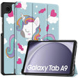 Husa pentru Samsung Galaxy Tab A9, Techsuit, FoldPro Unicorn