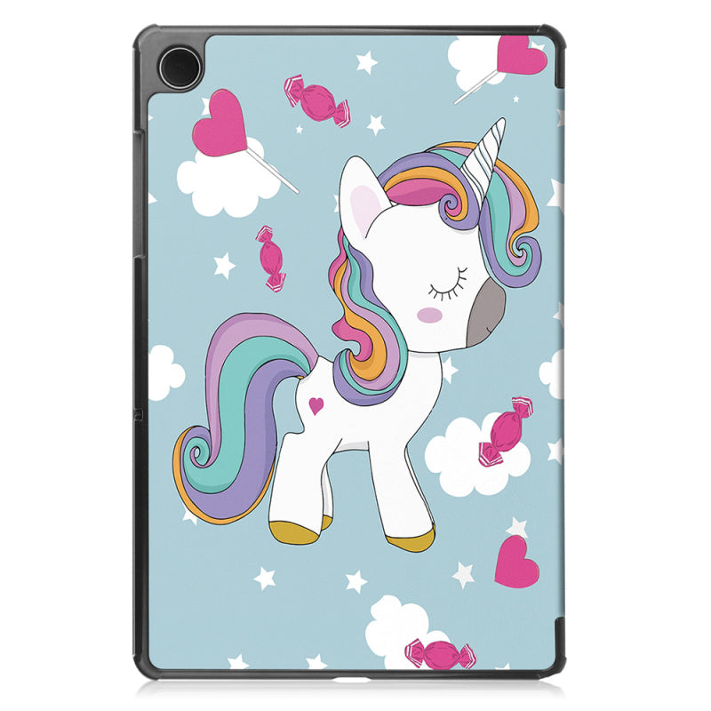 Husa pentru Samsung Galaxy Tab A9, Techsuit, FoldPro Unicorn