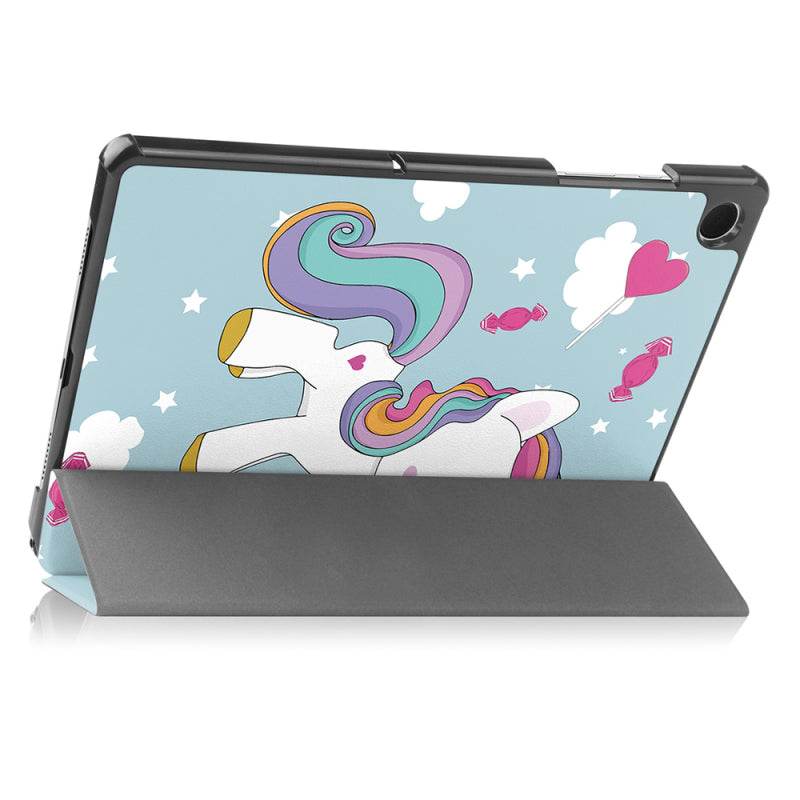 Husa pentru Samsung Galaxy Tab A9, Techsuit, FoldPro Unicorn