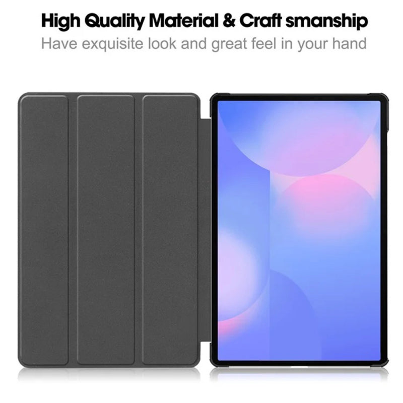 Husa pentru Samsung Galaxy Tab S10 FE+, Techsuit, FoldPro, Roz