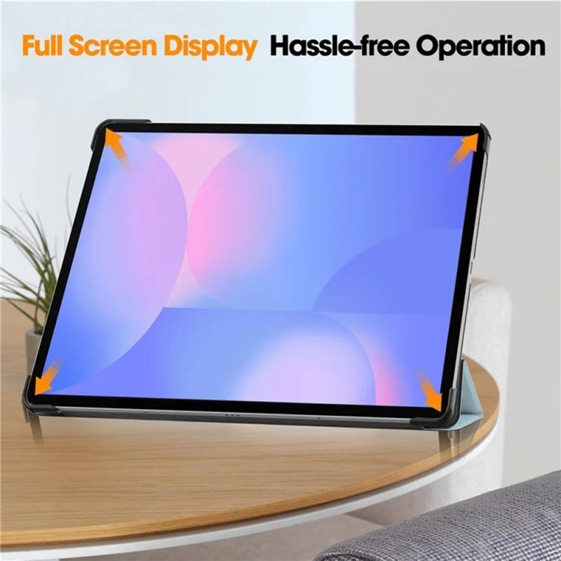 Husa pentru Samsung Galaxy Tab S10 FE+, Techsuit, FoldPro Unicorn, Multicolor