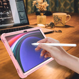 Husa pentru Samsung Galaxy Tab S10+ / Tab S9 FE+ / Tab S9+, Techsuit, Rugged TabShell, Neagra