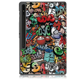 Husa pentru Samsung Galaxy Tab S8 Ultra, Techsuit, FoldPro Urban Vibe, Multicolor
