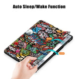 Husa pentru Samsung Galaxy Tab S8 Ultra, Techsuit, FoldPro Urban Vibe, Multicolor
