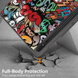 Husa pentru Samsung Galaxy Tab S8 Ultra, Techsuit, FoldPro Urban Vibe, Multicolor